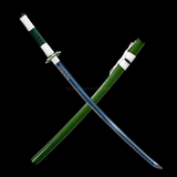 The Shinazugawa Sanemi Handmade Katana Manganese Steel From Demon Slayer