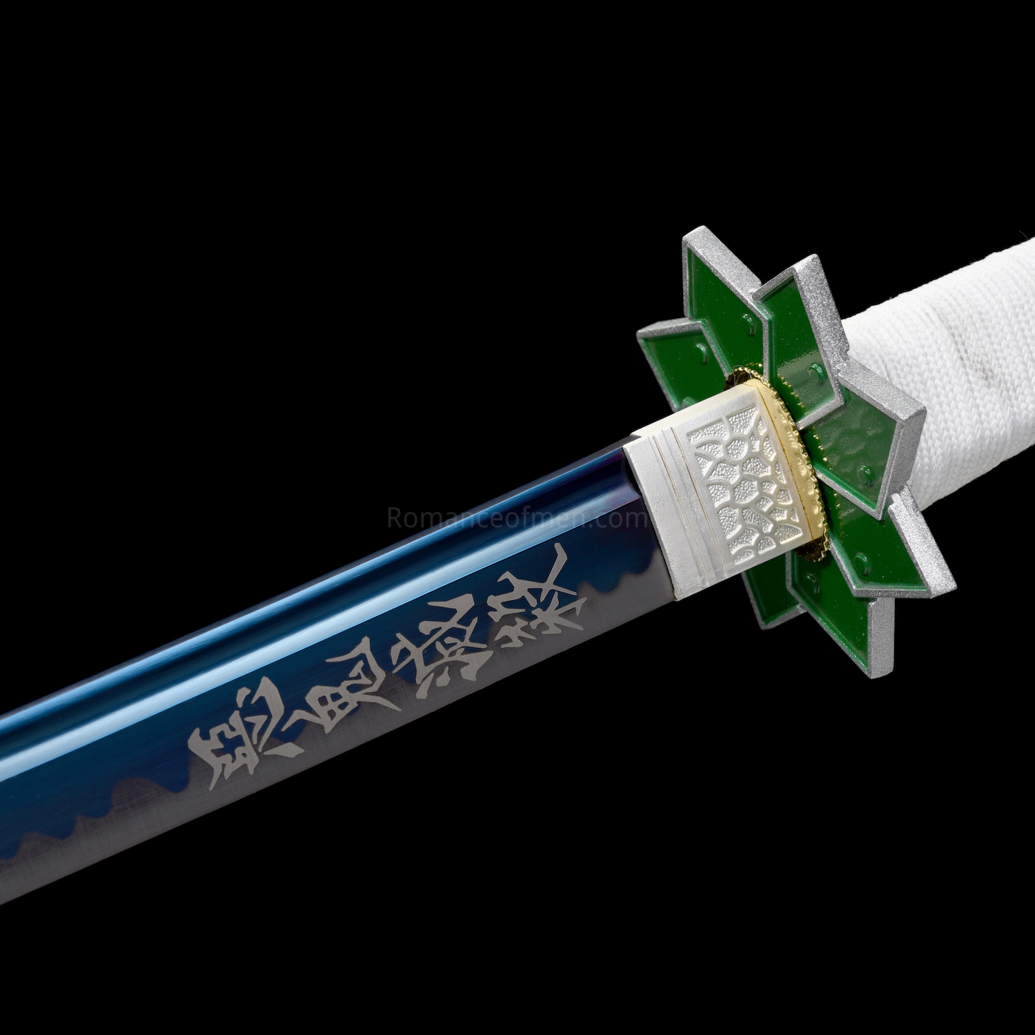 The Shinazugawa Sanemi Handmade Katana Manganese Steel From Demon Slayer