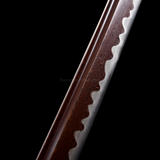 The Rengoku Kyojuro Handmade Katana Pattern Steel From Demon Slayer