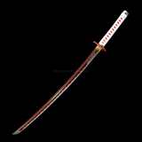 The Rengoku Kyojuro2 Handmade Katana Manganese Steel From Demon Slayer