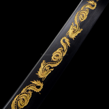 The Zenitsu Agatsuma Handmade Katana Carbon Steel From Demon Slayer