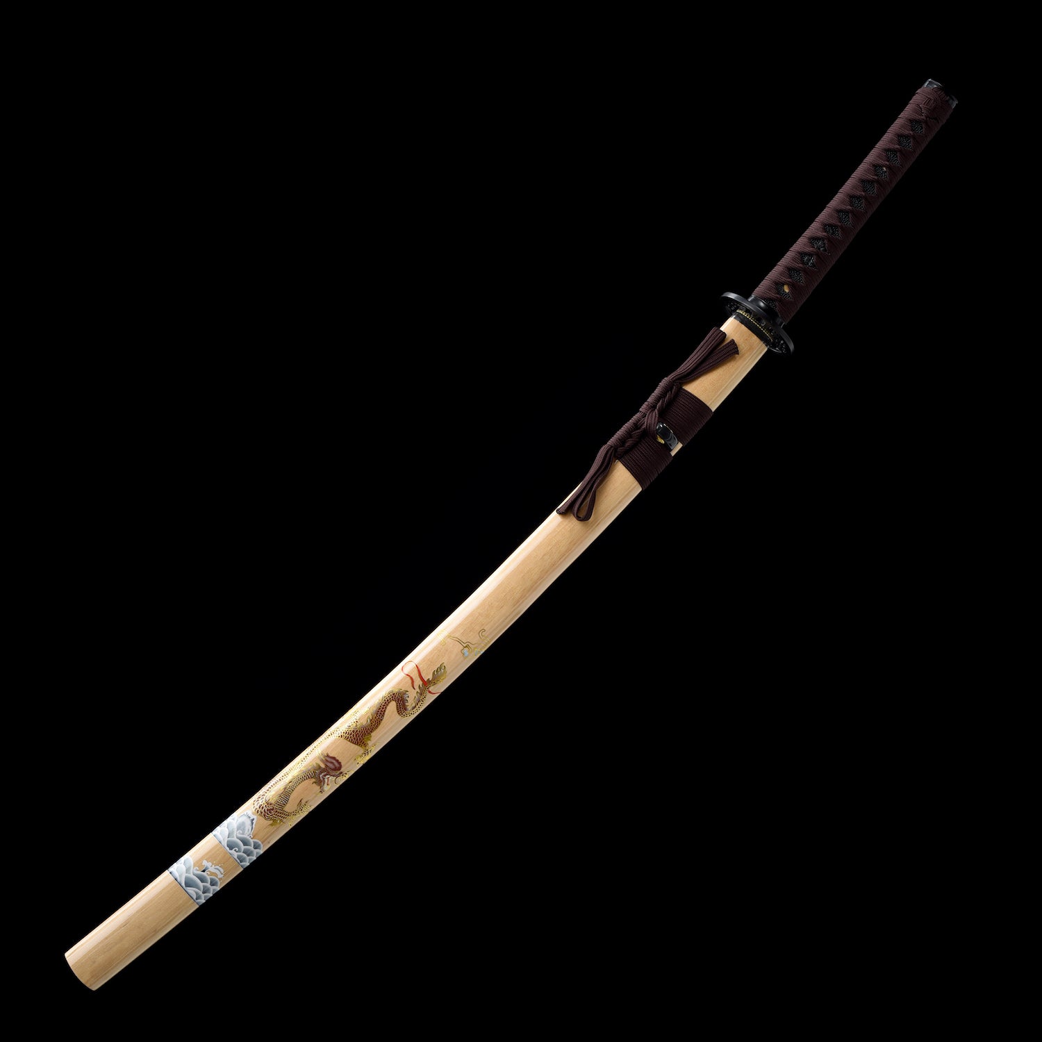 The Sorawotobu doragon Handmade Katana Spring Steel-Romance of Men