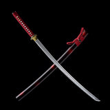 The Akai hanabi Handmade Katana Carbon Steel-Romance of Men