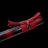 The Akai hanabi Handmade Katana Carbon Steel-Romance of Men