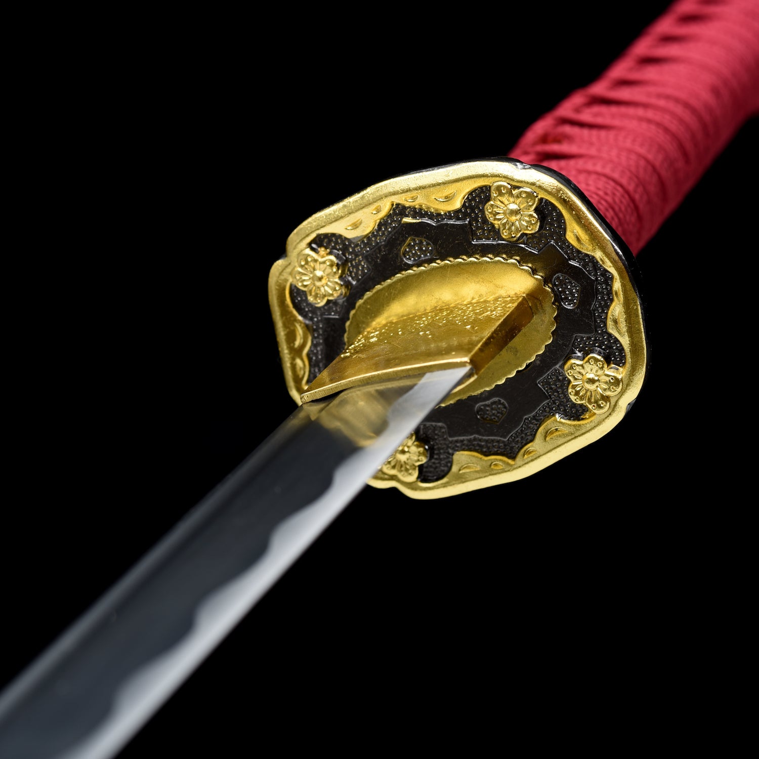 The Akai hanabi Handmade Katana Carbon Steel-Romance of Men