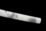 The White Demon Spring Steel Extra Sharp Handmade Katana