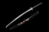 The Black Dragon Spring Steel Extra Sharp Handmade Katana