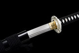 The Black Dragon Spring Steel Extra Sharp Handmade Katana