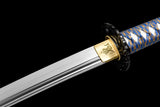 The Doragon suparo Handmade Katana Extra Sharp Spring Steel Unokubi-Zukuri