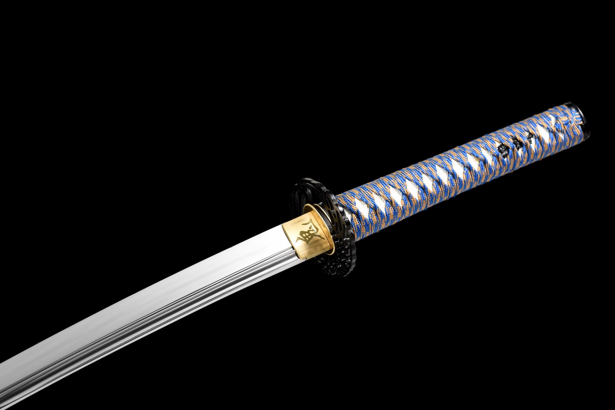 The Doragon suparo Handmade Katana Extra Sharp Spring Steel Unokubi-Zukuri