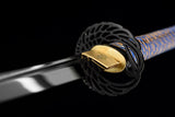The Doragon suparo Handmade Katana Extra Sharp Spring Steel Unokubi-Zukuri