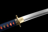 The Hai Senshi Handmade Katana Extra Sharp Spring Steel Unokubi-Zukuri