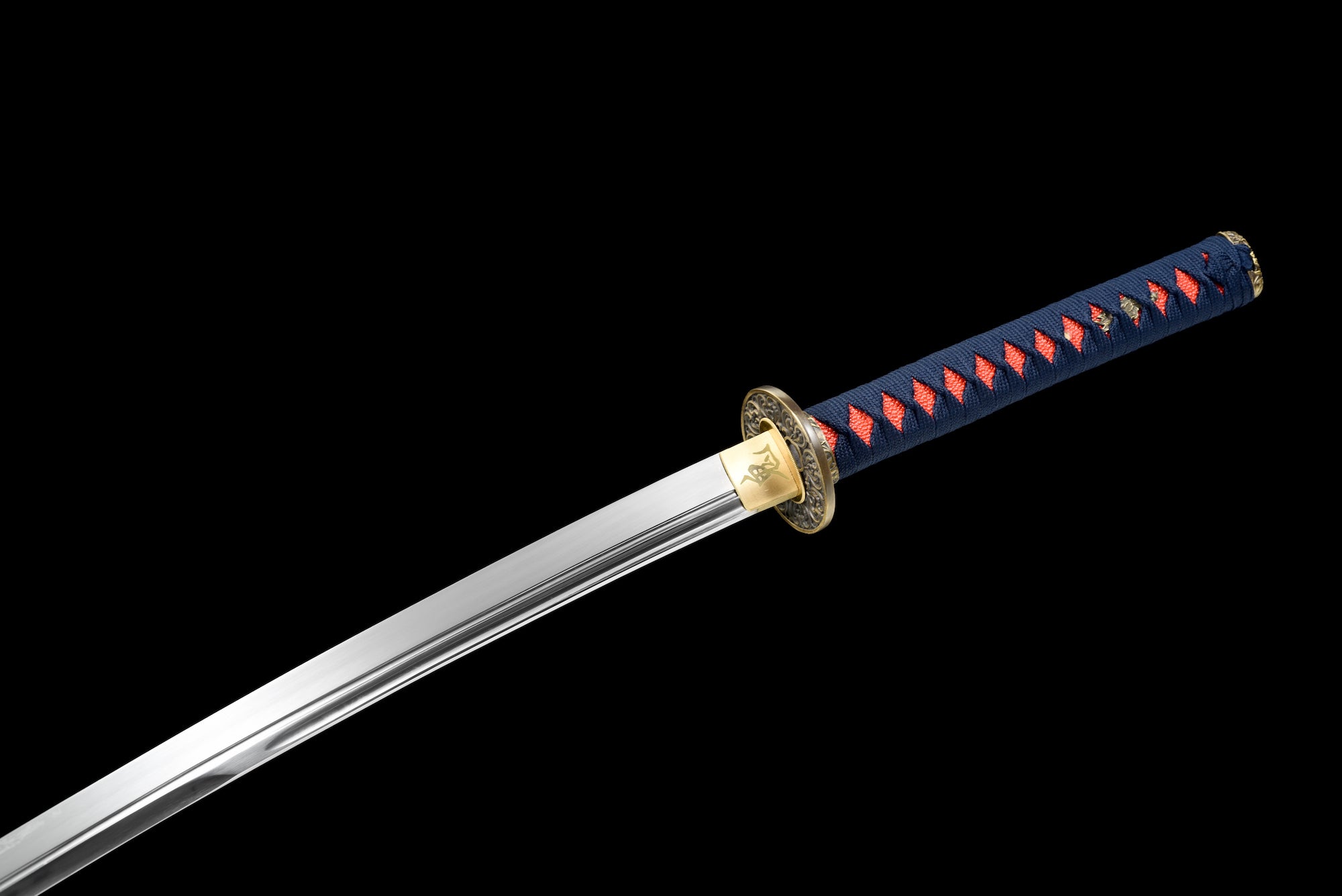 The Hai Senshi Handmade Katana Extra Sharp Spring Steel Unokubi-Zukuri