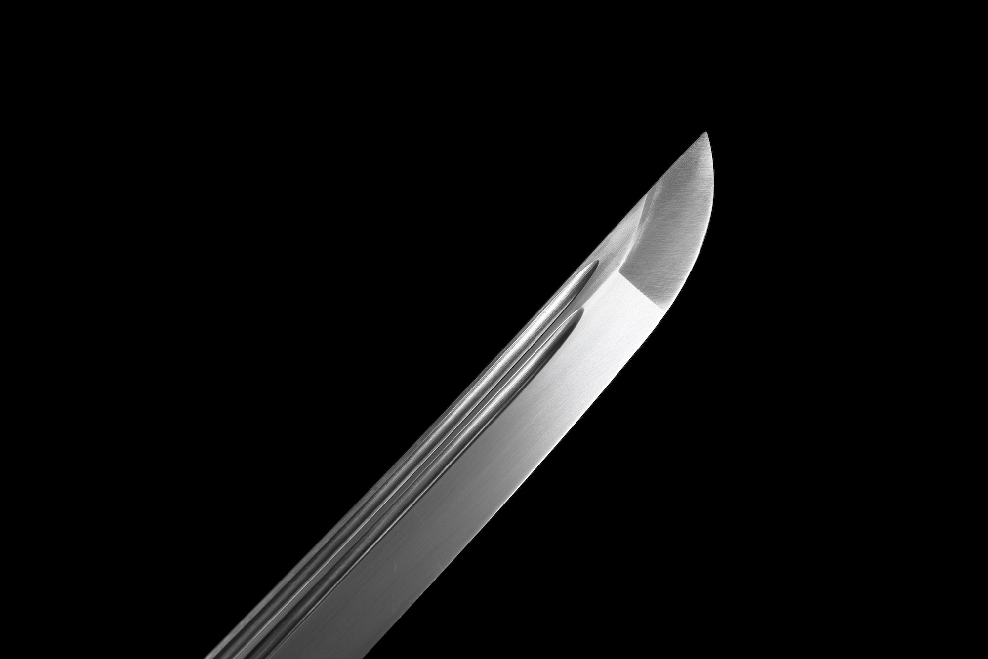The Shirubasunekukatto Handmade Katana Extra Sharp Double Bo-Hi Spring Steel