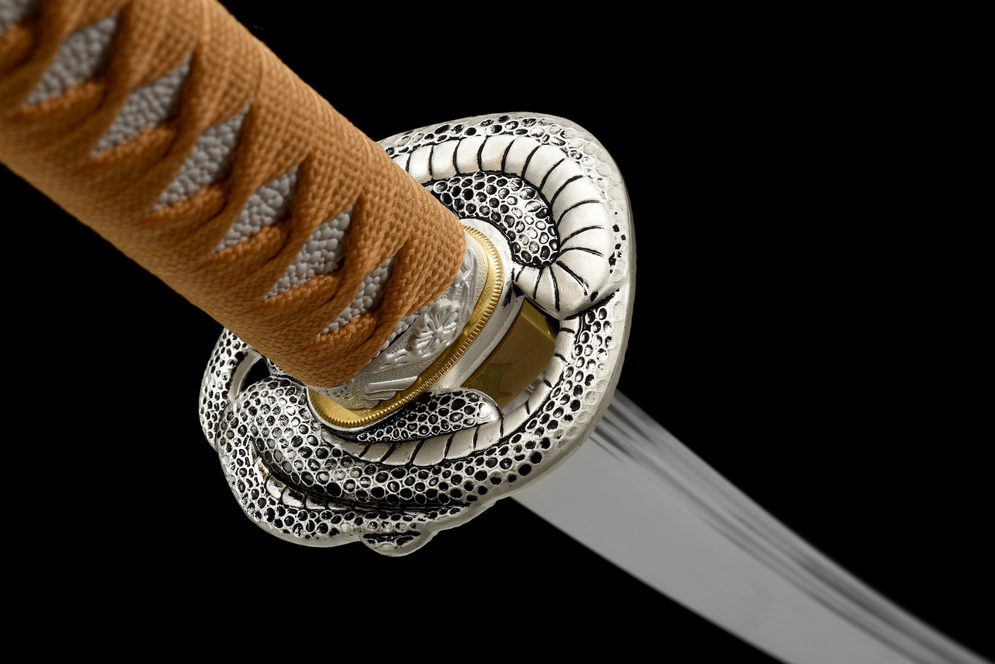The Shirubasunekukatto Handmade Katana Extra Sharp Double Bo-Hi Spring Steel