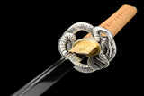 The Shirubasunekukatto Handmade Katana Extra Sharp Double Bo-Hi Spring Steel