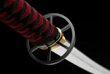 The Yami no Senshi Handmade Katana Extra Sharp Spring Steel Unokubi-Zukuri