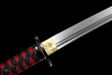 The Yami no Senshi Handmade Katana Extra Sharp Spring Steel Unokubi-Zukuri