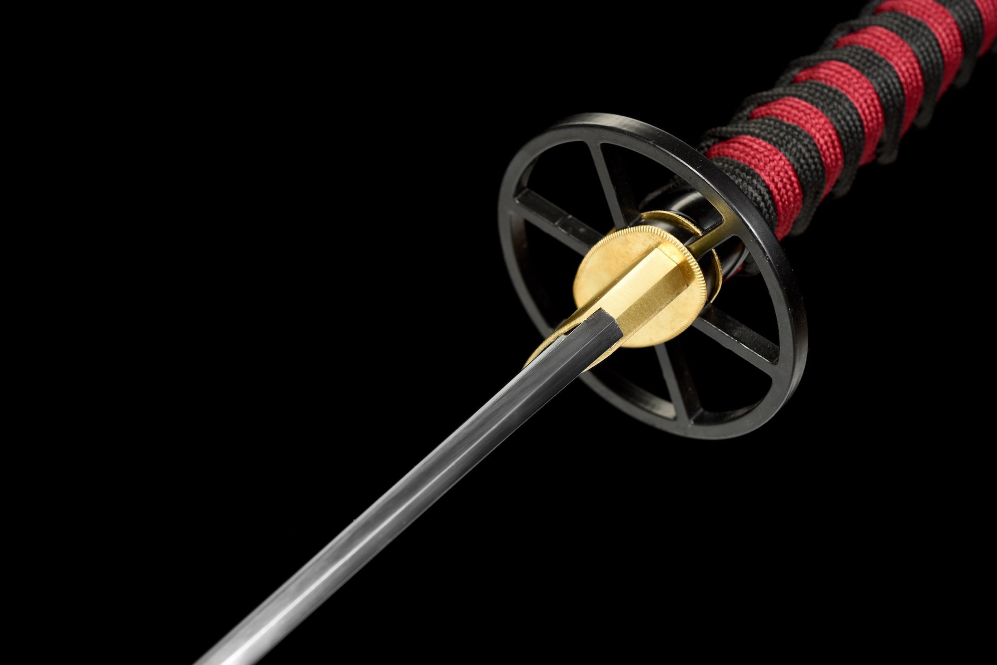 The Yami no Senshi Handmade Katana Extra Sharp Spring Steel Unokubi-Zukuri
