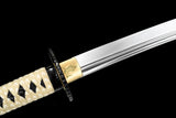 The Niji no senshi Handmade Katana Extra Sharp Spring Steel Unokubi-Zukuri