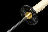 The Niji no senshi Handmade Katana Extra Sharp Spring Steel Unokubi-Zukuri
