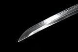 The Kogetsu seiken Handmade Katana Clay Tempered T10 Steel Unokubi-Zukuri