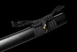 The Kogetsu seiken Handmade Katana Clay Tempered T10 Steel Unokubi-Zukuri