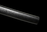 The Kogetsu seiken Handmade Katana Clay Tempered T10 Steel Unokubi-Zukuri