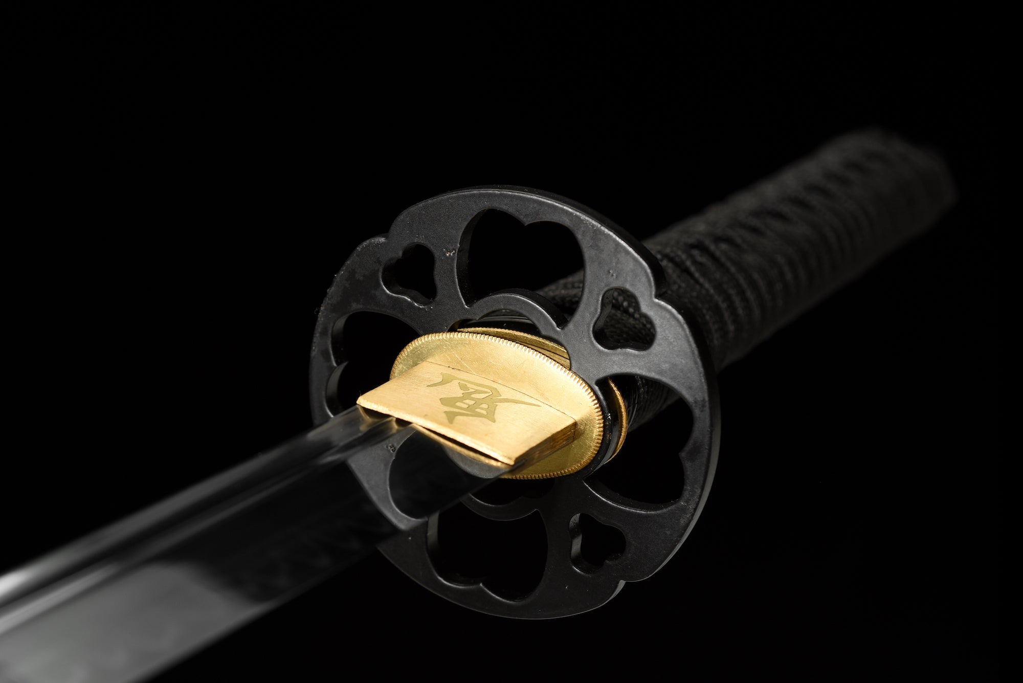 The Kogetsu seiken Handmade Katana Clay Tempered T10 Steel Unokubi-Zukuri