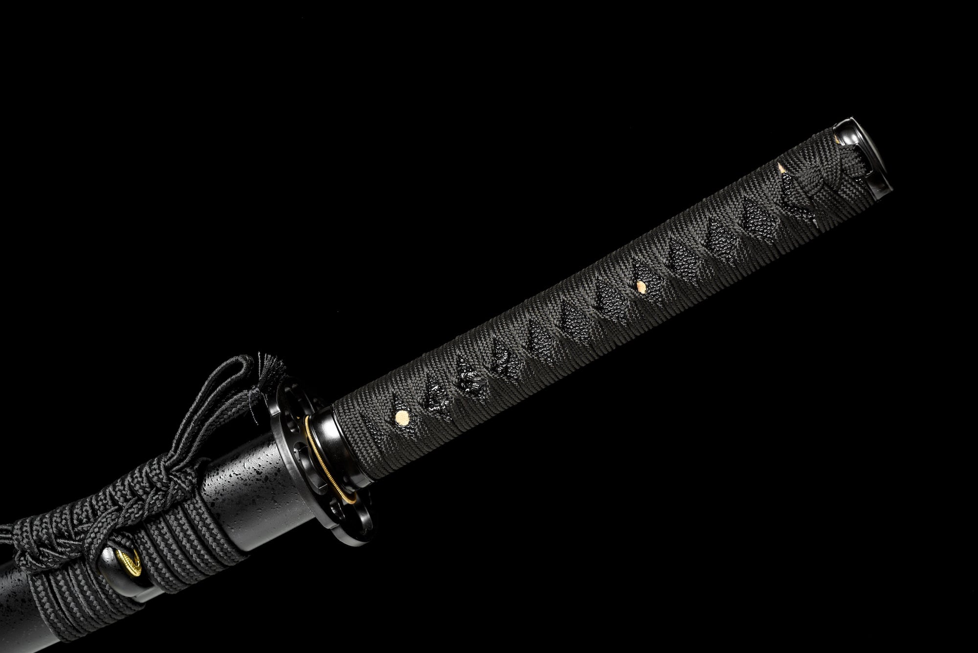 The Kogetsu seiken Handmade Katana Clay Tempered T10 Steel Unokubi-Zukuri