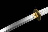 The Janmo no ha Handmade Katana Extra Sharp Double Bo-Hi Spring Steel