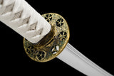 The Janmo no ha Handmade Katana Extra Sharp Double Bo-Hi Spring Steel