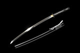 The Saiko Yorru Handmade Katana Clay Tempered T10 Steel Unokubi-Zukuri