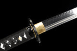 The Saiko Yorru Handmade Katana Clay Tempered T10 Steel Unokubi-Zukuri