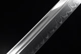 The Saiko Yorru Handmade Katana Clay Tempered T10 Steel Unokubi-Zukuri