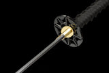 The Saiko Yorru Handmade Katana Clay Tempered T10 Steel Unokubi-Zukuri