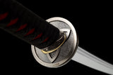 The Pikuburedo Handmade Katana Extra Sharp Double Bo-Hi Spring Steel