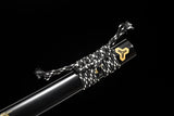 The Pikuburedo Handmade Katana Extra Sharp Double Bo-Hi Spring Steel