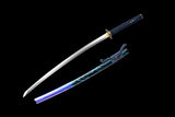 The Maddo Goddo Handmade Katana Extra Sharp Double Bo-Hi Spring Steel