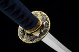 The Maddo Goddo Handmade Katana Extra Sharp Double Bo-Hi Spring Steel