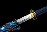 The Maddo Goddo Handmade Katana Extra Sharp Double Bo-Hi Spring Steel