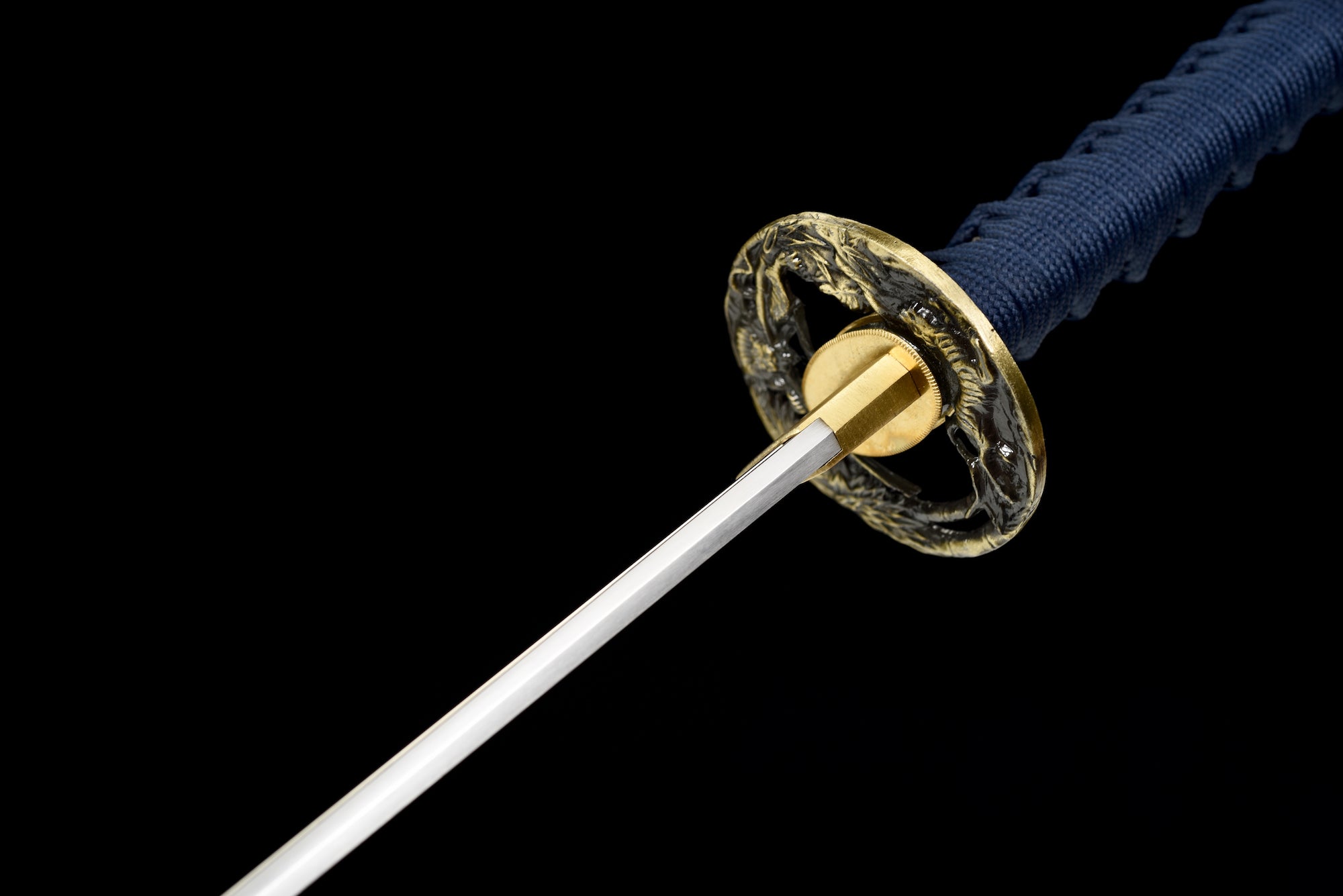 The Maddo Goddo Handmade Katana Extra Sharp Double Bo-Hi Spring Steel