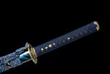 The Maddo Goddo Handmade Katana Extra Sharp Double Bo-Hi Spring Steel
