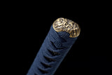The Maddo Goddo Handmade Katana Extra Sharp Double Bo-Hi Spring Steel