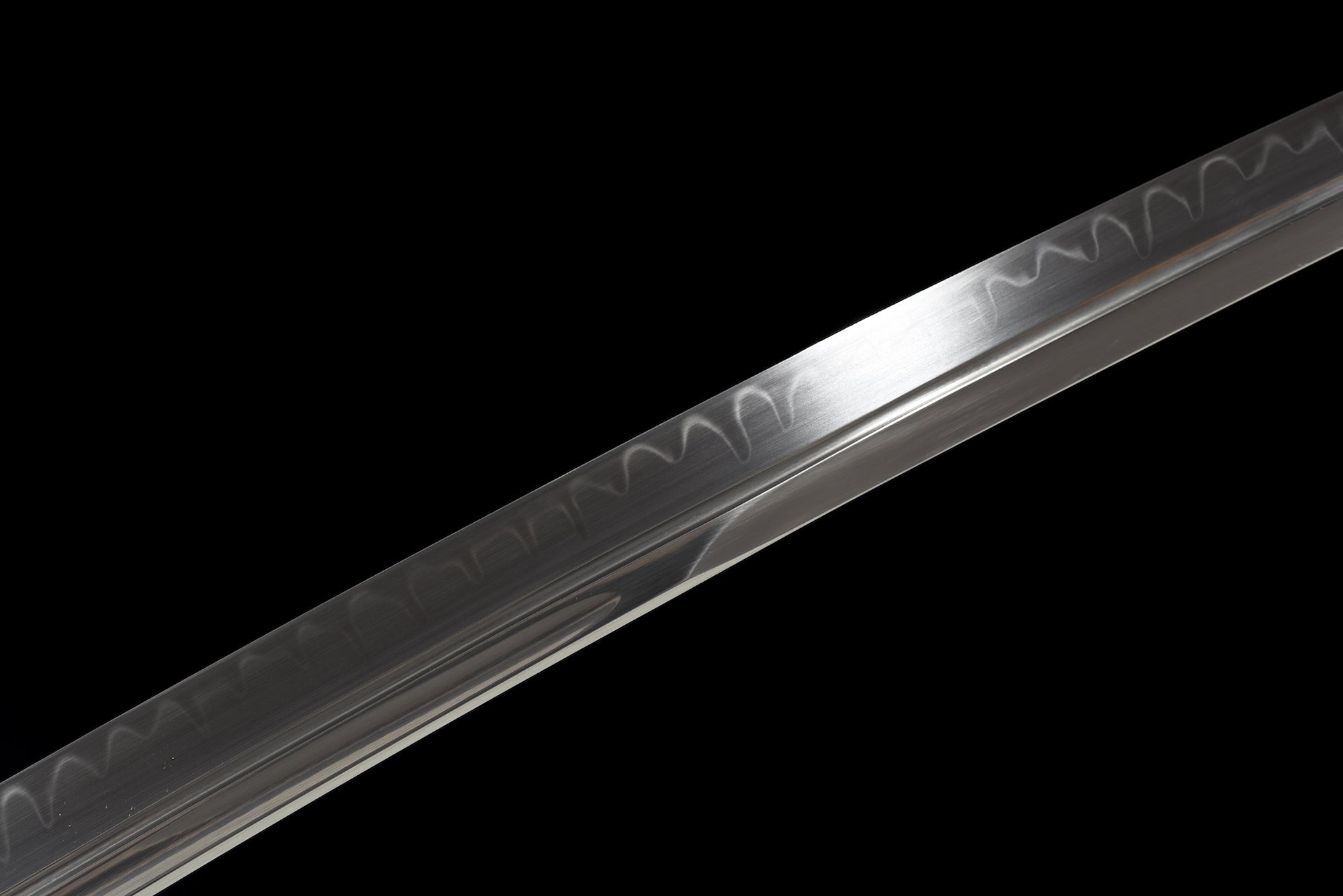 The Goafindo Handmade Katana Clay Tempered T10 Steel Unokubi-Zukuri