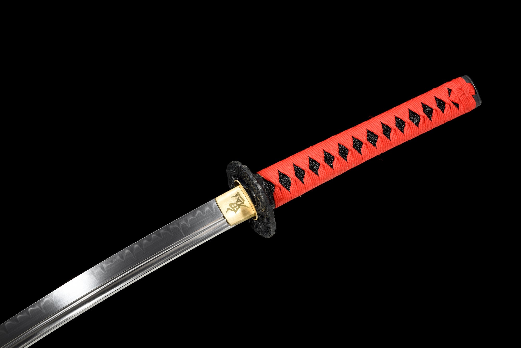 The Goafindo Handmade Katana Clay Tempered T10 Steel Unokubi-Zukuri