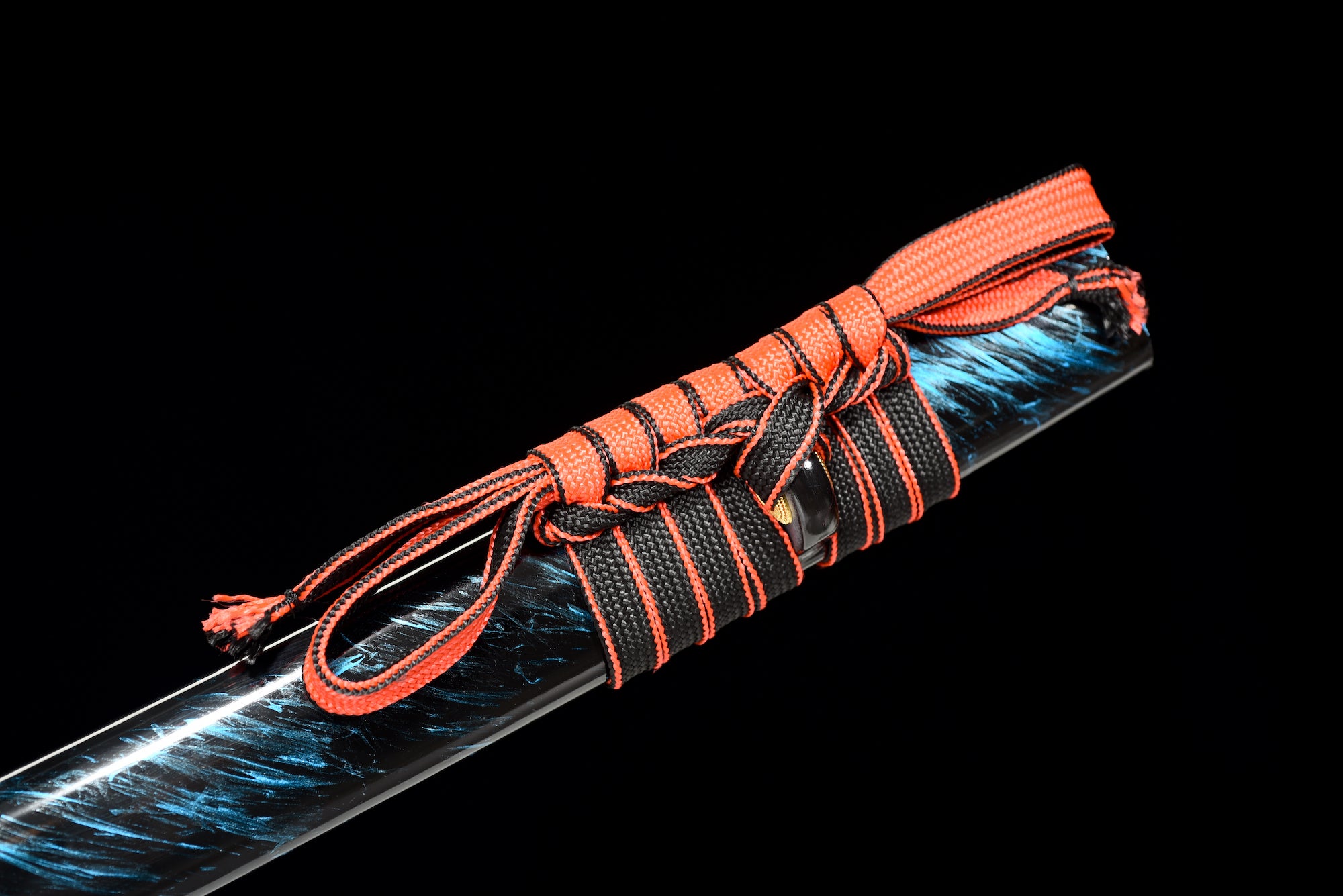 The Goafindo Handmade Katana Clay Tempered T10 Steel Unokubi-Zukuri
