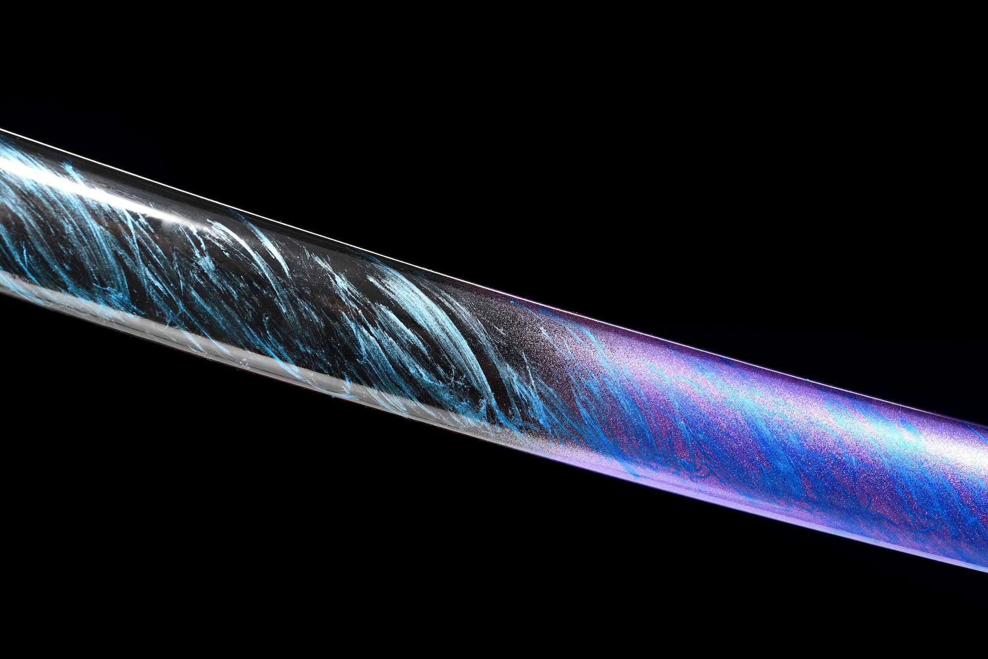 The Goafindo Handmade Katana Clay Tempered T10 Steel Unokubi-Zukuri