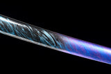 The Goafindo Handmade Katana Clay Tempered T10 Steel Unokubi-Zukuri