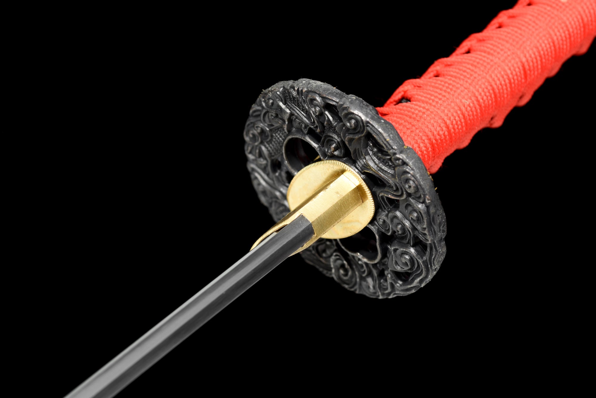 The Goafindo Handmade Katana Clay Tempered T10 Steel Unokubi-Zukuri